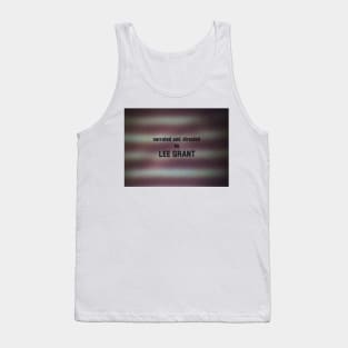 Lee Grant Title Card Tank Top
